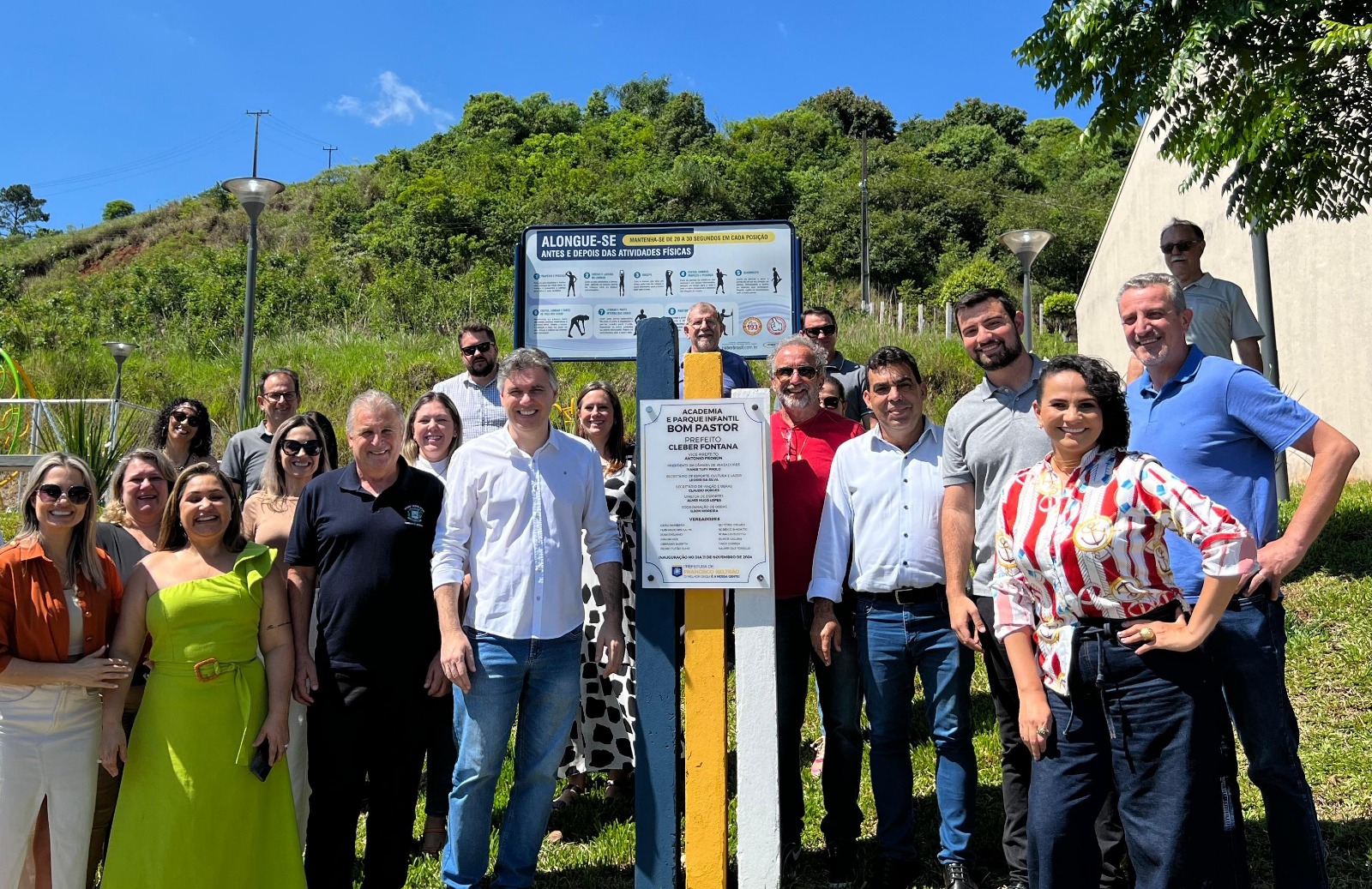 CÂMARA ACOMPANHA INAUGURAÇÃO DE OBRAS