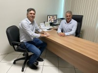 REGISTRO: PREFEITO VISITA PRESIDENTE DA CÂMARA