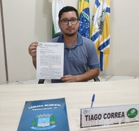 Tiago pede abertura de CI para apurar gastos na saúde 